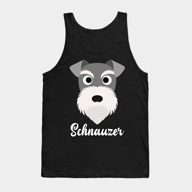 Schnauzer - Miniature Schnauzer Tank Top by DoggyStyles